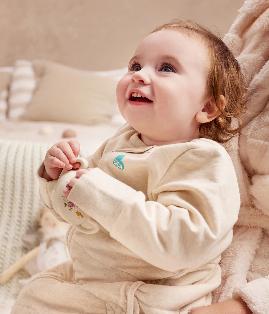 Love to Dream Sleep Bag Long Sleeve 3.5 TOG OATMEAL - Image 3