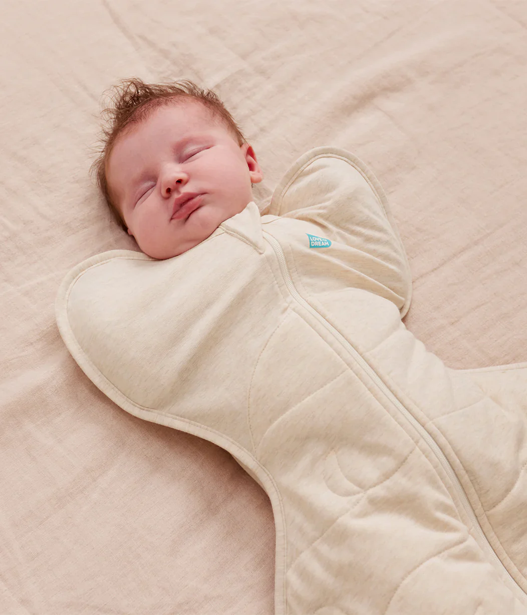 Love to Dream Swaddle Up™ 3.5 TOG | Oatmeal Moon Quilting - Image 2