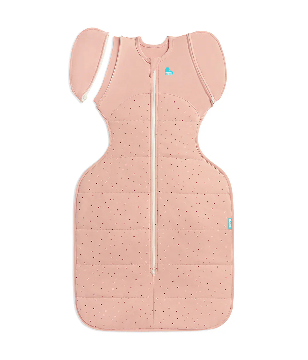 Love To Dream Swaddle Up Transition Bag 2.5 TOG Rose Pebbles - Image 3