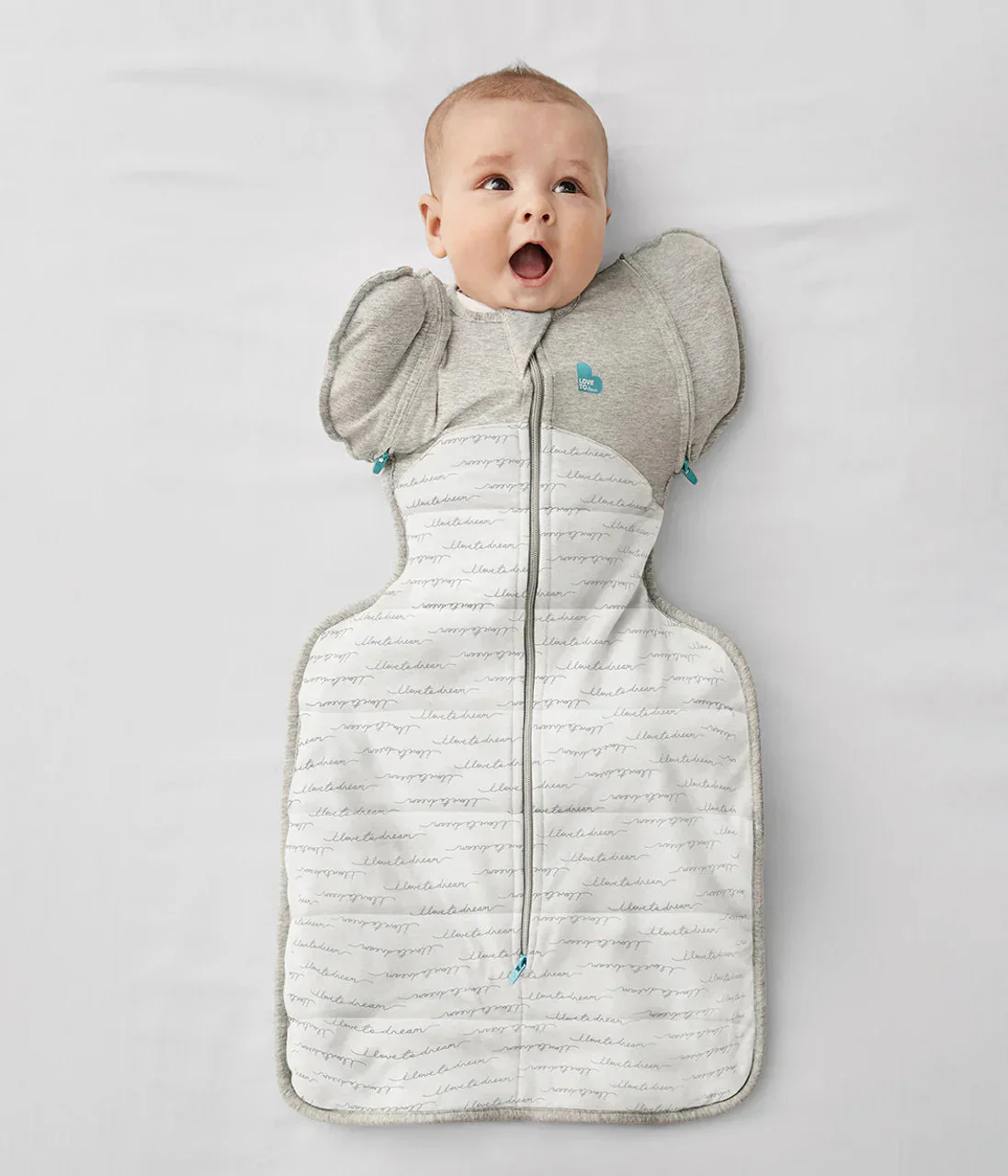 Love To Dream Swaddle Up Transition Bag 2.5 TOG -White Dreamer - Image 4