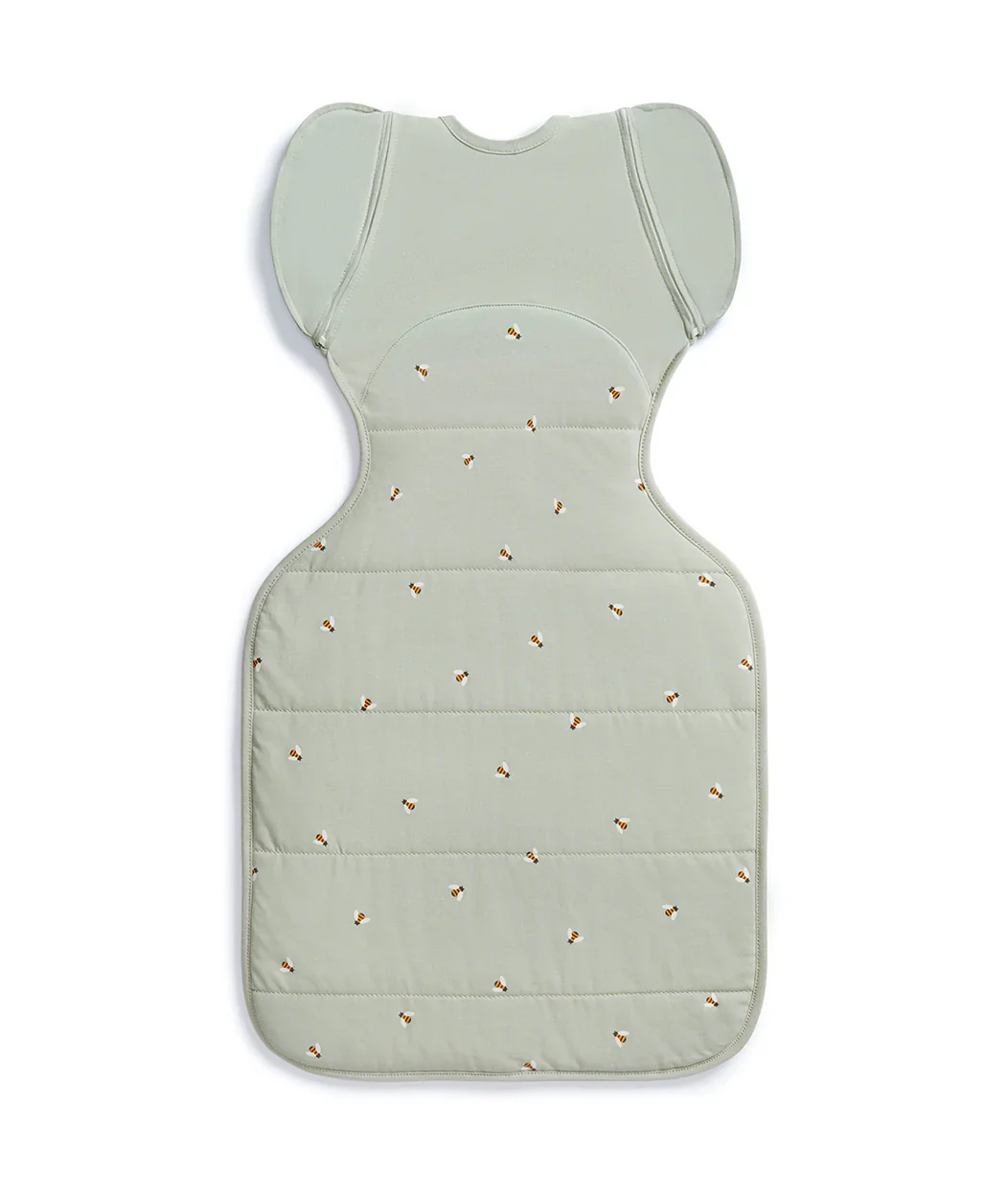 Love To Dream Swaddle Up Transition Bag 2.5 TOG -Olive Bees - Image 2