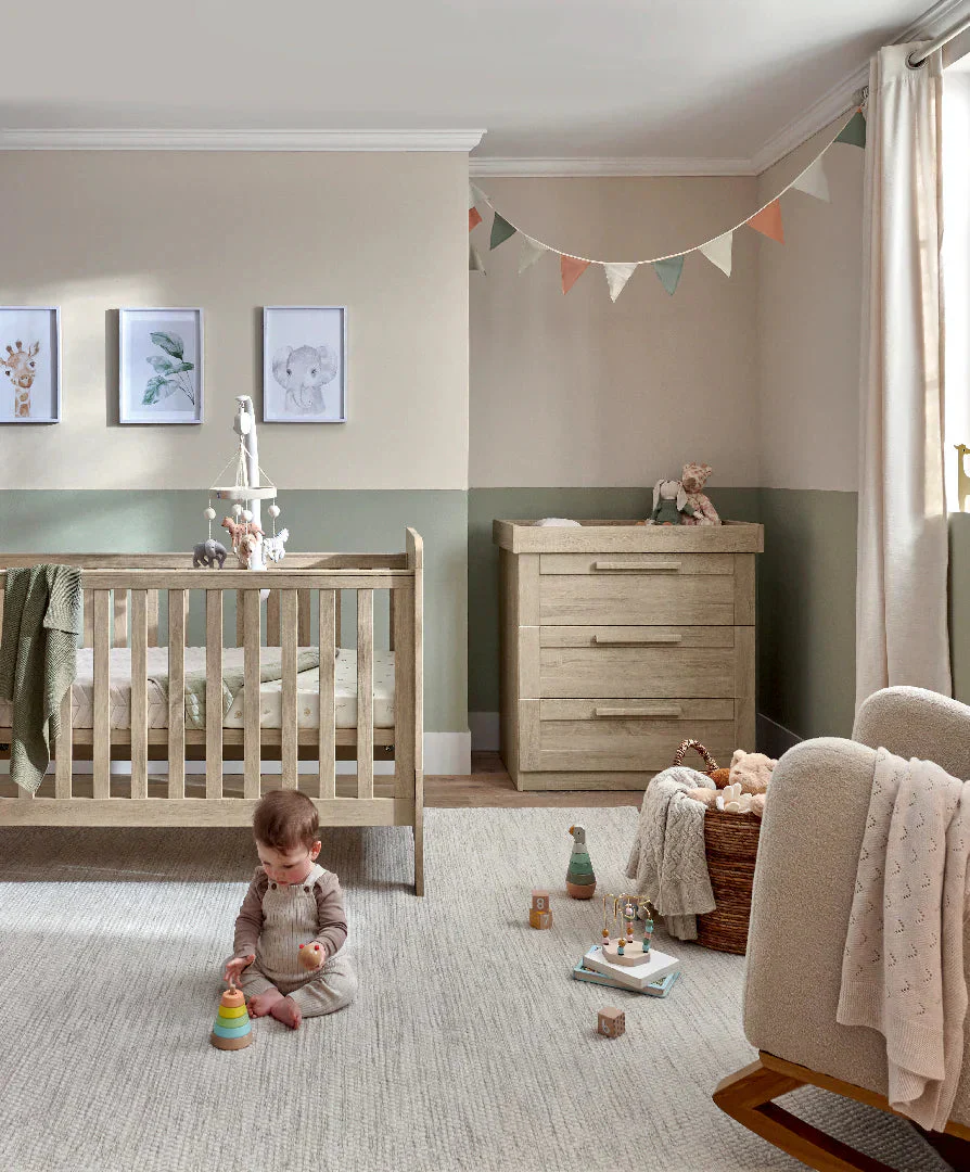 Mamas&Papas Atlas 5 Piece Set Light Oak - Image 6