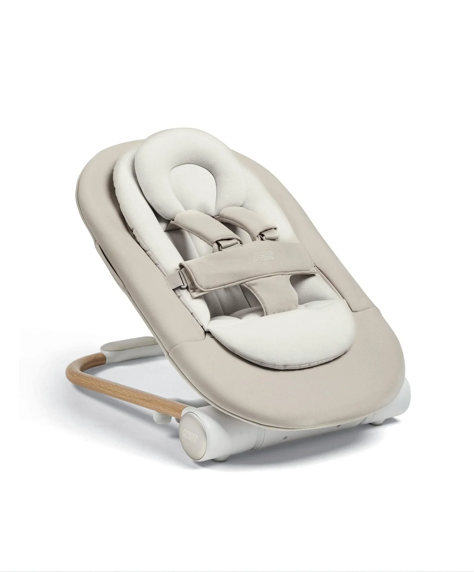 Mamas & Papas Eno Highchair, Bouncer & Cushion Complete Bundle - Cashmere - Image 8