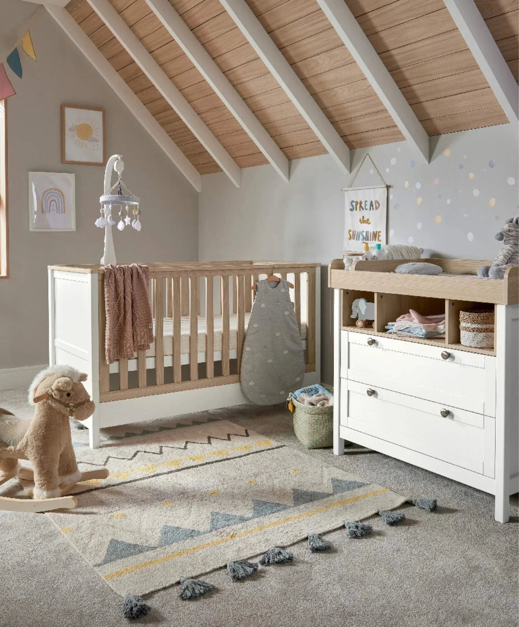Mamas & Papas Harwell WHITE 5 Piece Set - Image 6