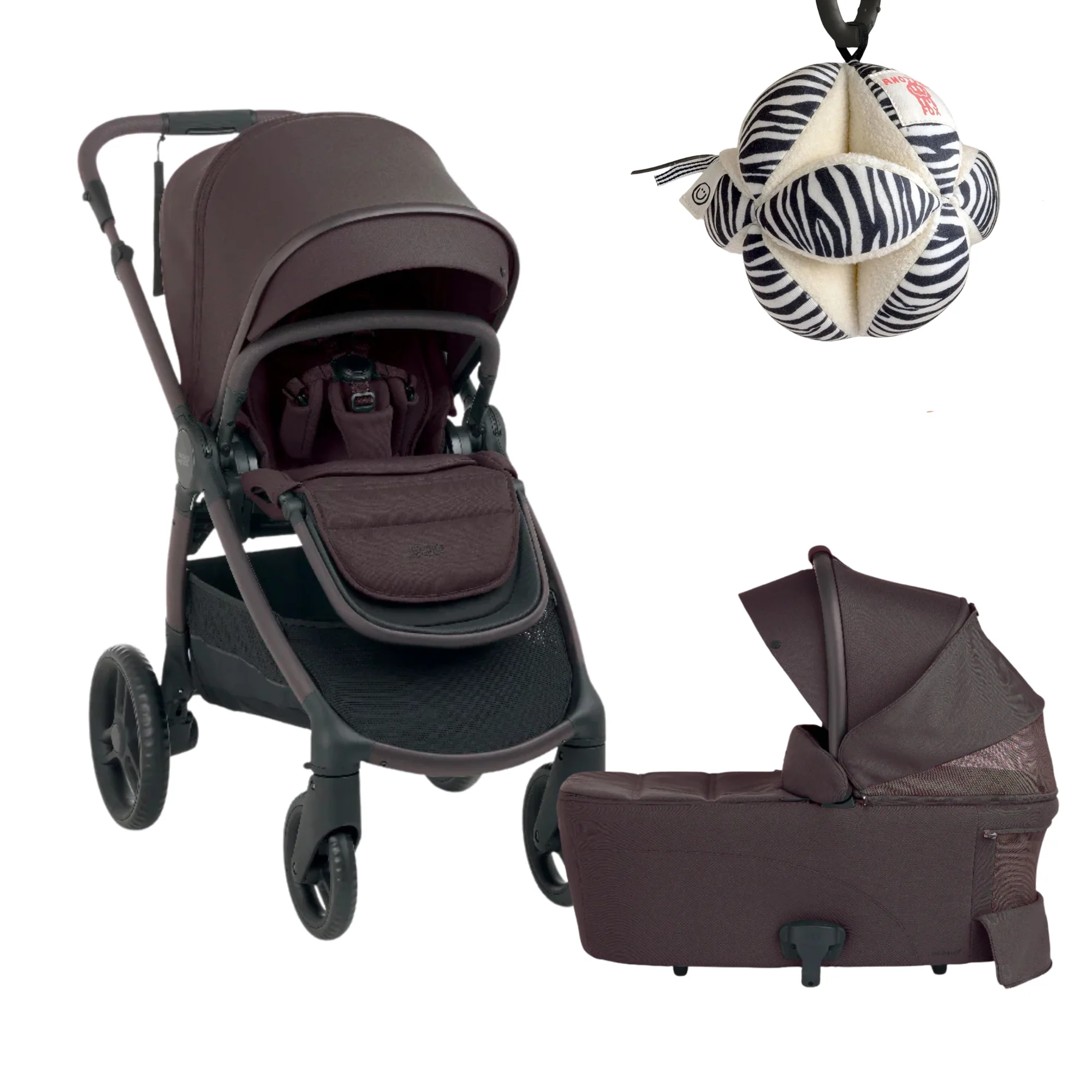 Mamas & Papas Ocarro2 All -Terrain Pram Bundle - Americano - Bonus Gift