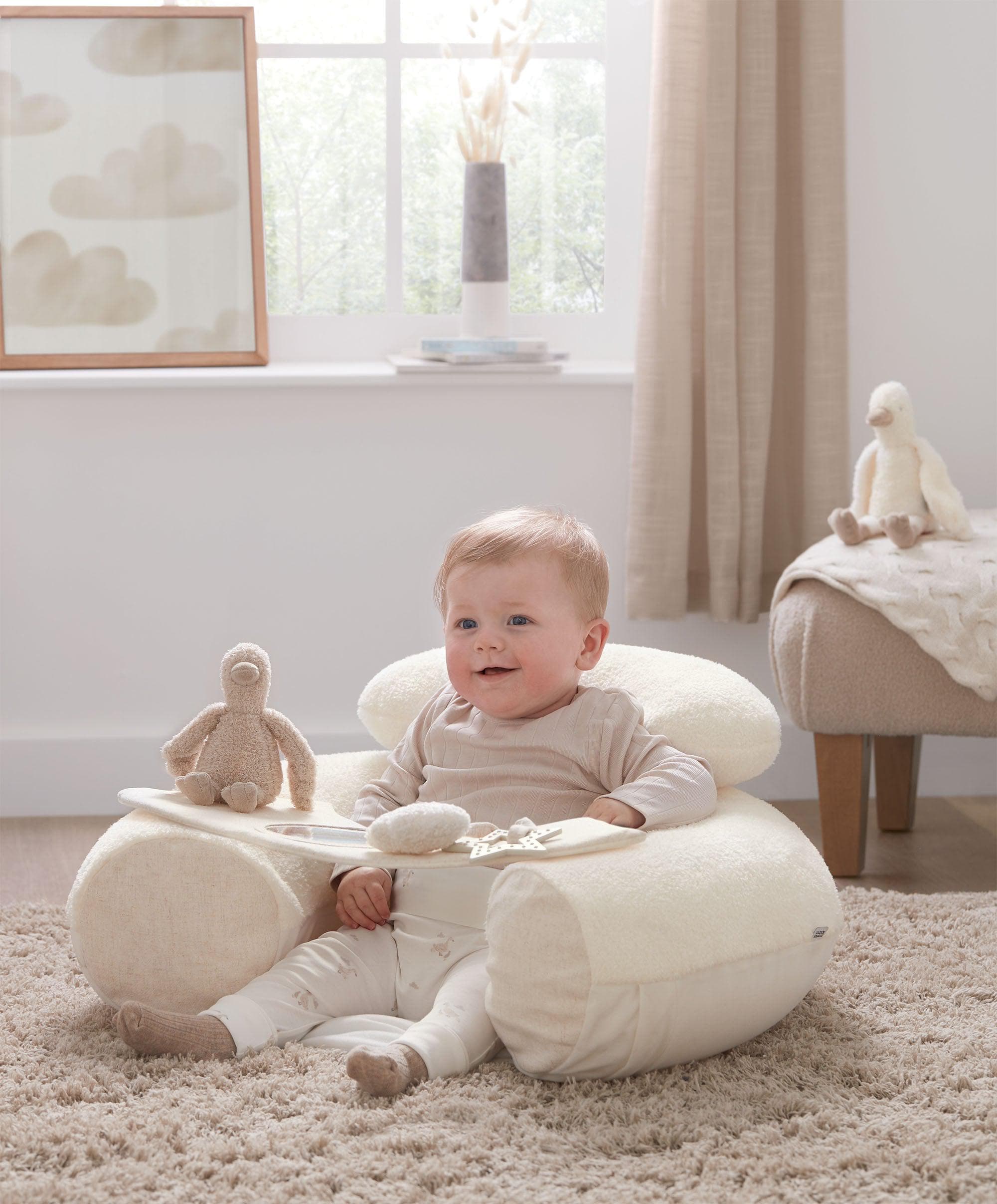 Mamas & Papas Sit & Play Baby Floor Seat - Welcome to the World Duckling - Image 3