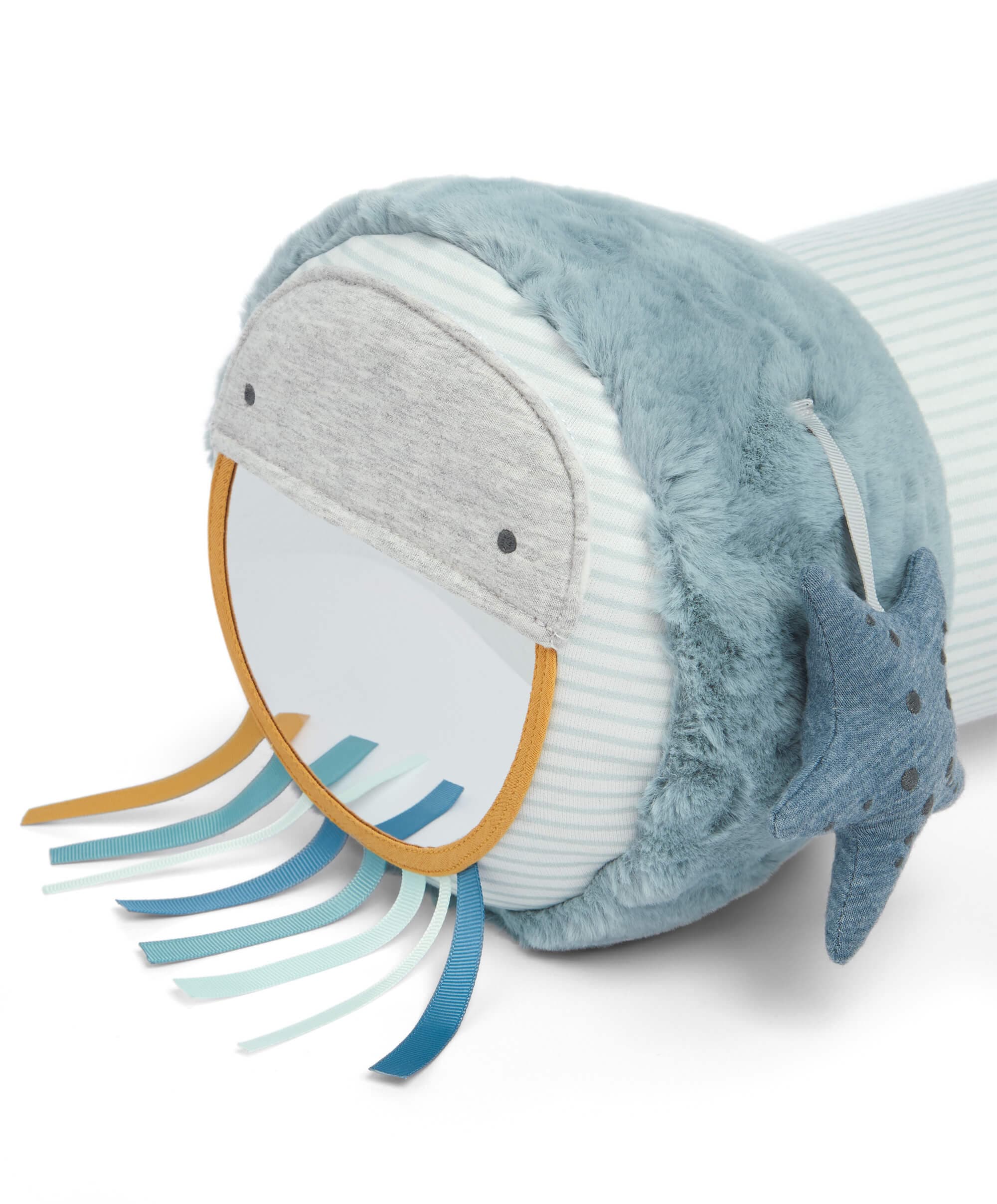 Mamas & Papas Tummy Time Roll - Welcome to the World Blue - Image 6