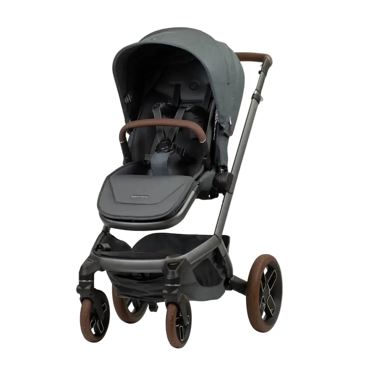 Maxi Cosi Fame Stroller and Bassinet - Twillic Graphite - Image 3