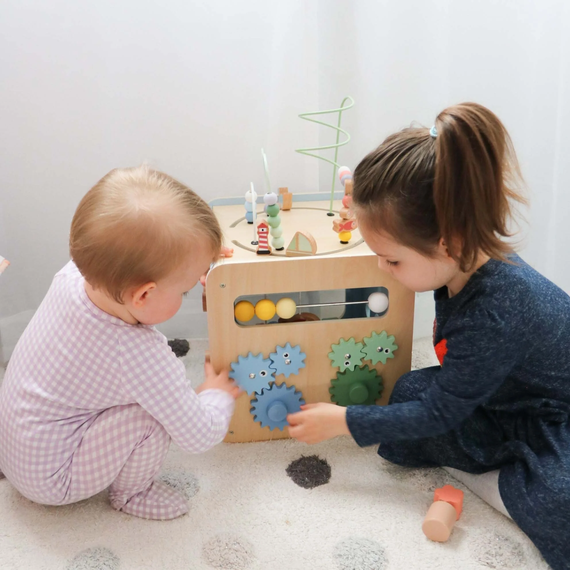 Moover Toys Giant Activity Cube Light Green - Image 2