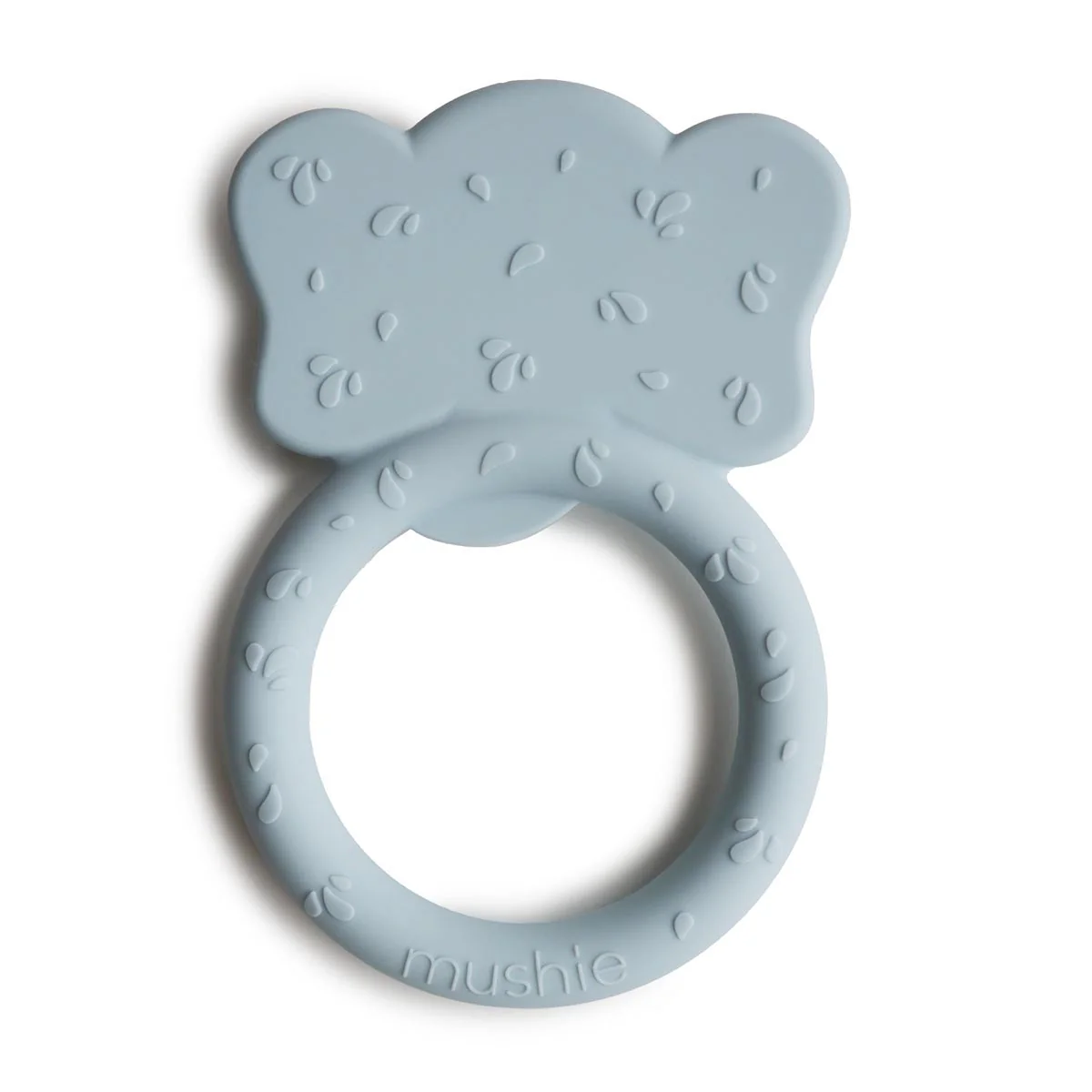 Mushie Elephant Teether-Pale Blue - Image 3