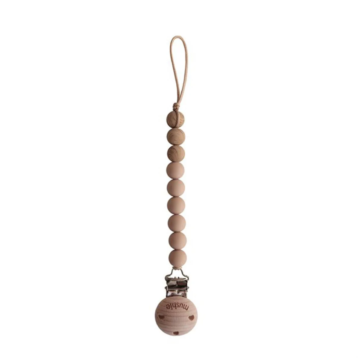 Mushie Eva Pacifier Clip - Image 4