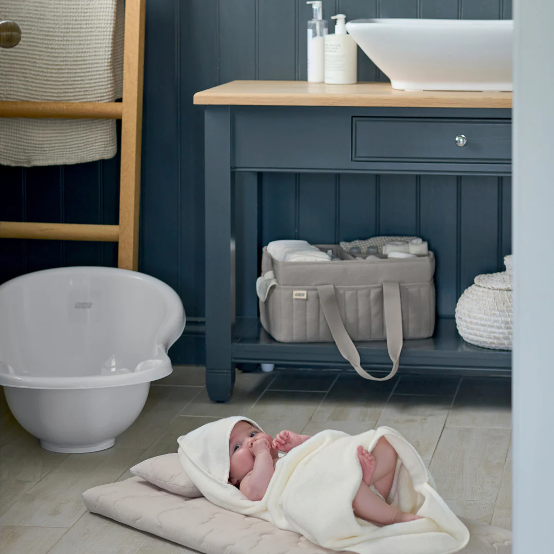 Nappy Caddy - Grey Waffle - Image 4
