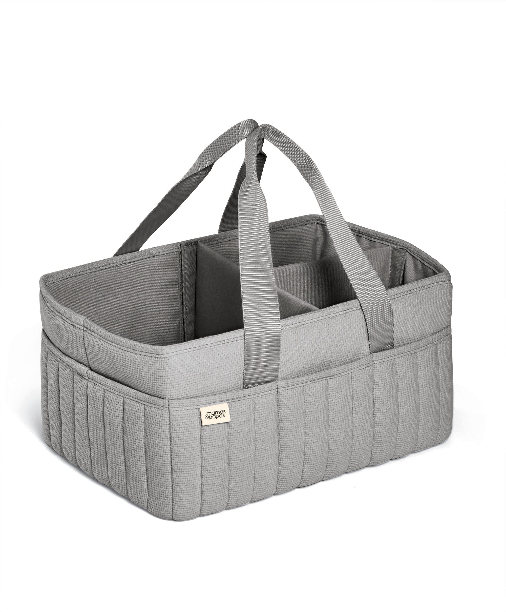 Nappy Caddy - Grey Waffle - Image 6