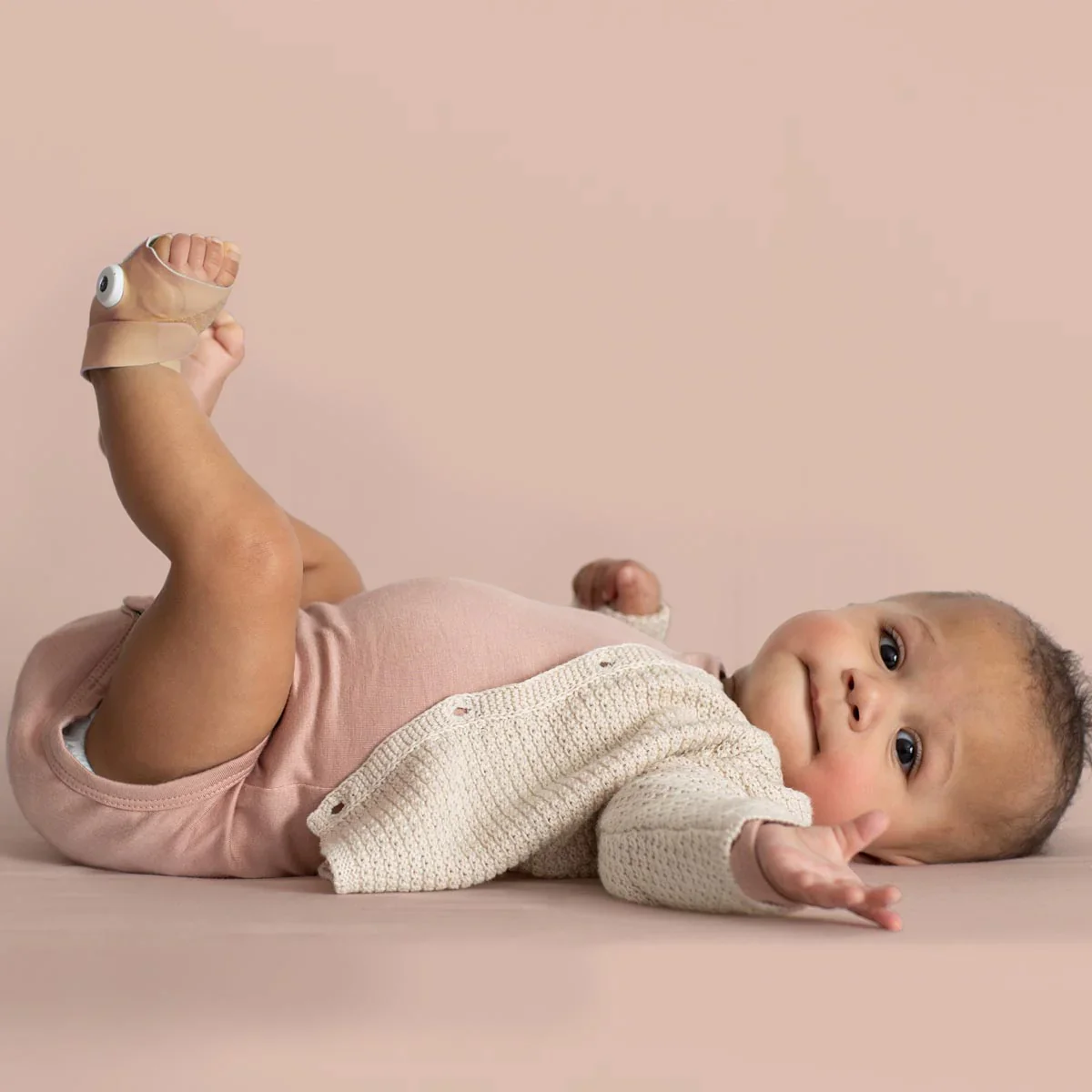 Owlet Dream Sock Dusty Rose (NEW Version) - Image 3
