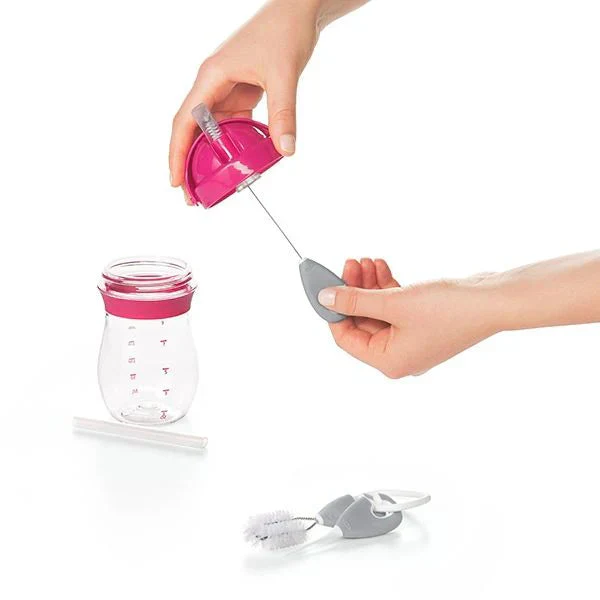 OXO Tot Straw & Sippy Cup Top Cleaning Set - Gray - Image 5