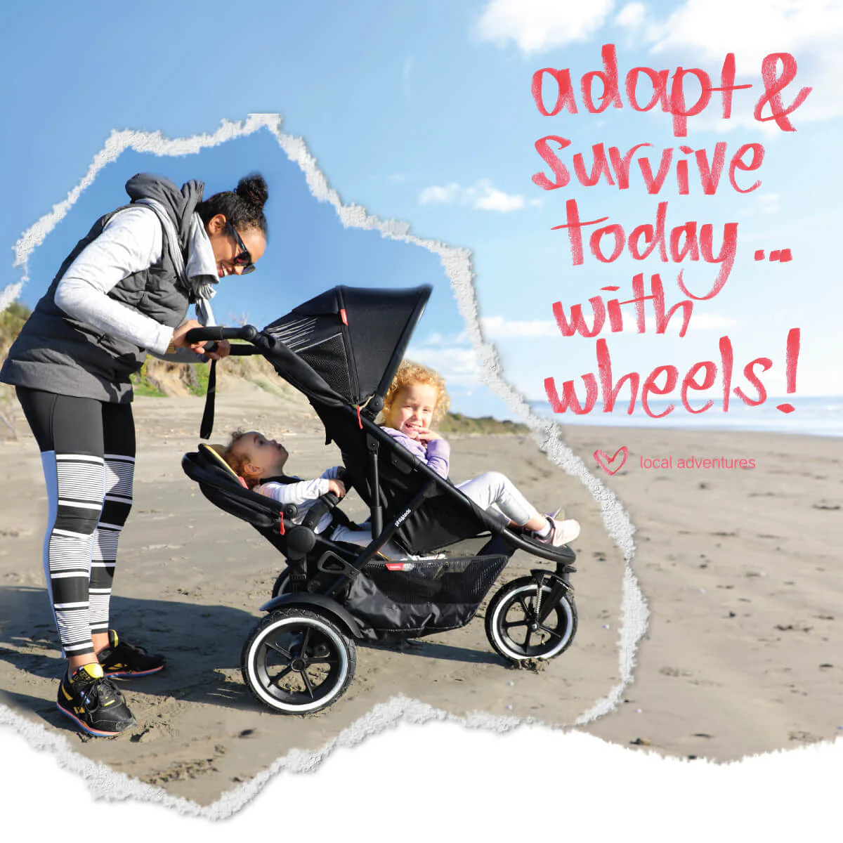 Phil&Teds Sport buggy Double Buggy - Image 8