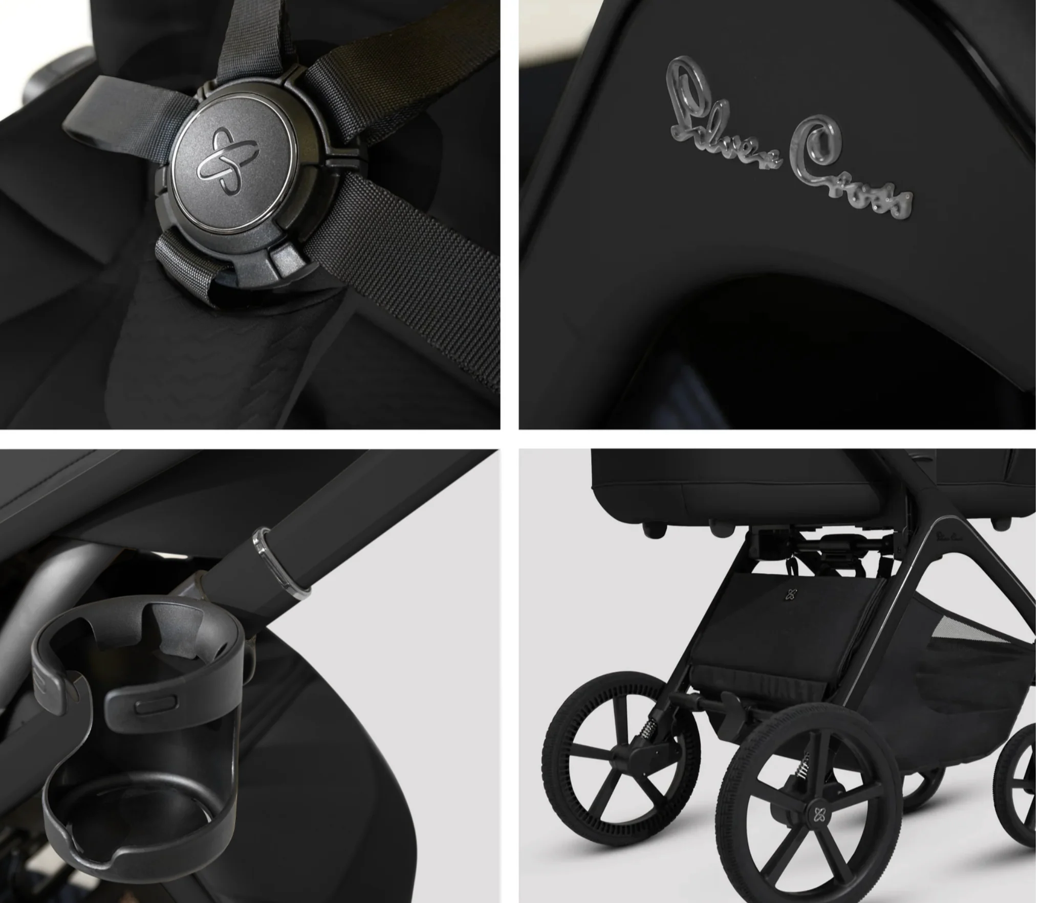 Silvercross Cove Onyx with Carrycot (6 Piece) FREE Phone Holder - Image 2