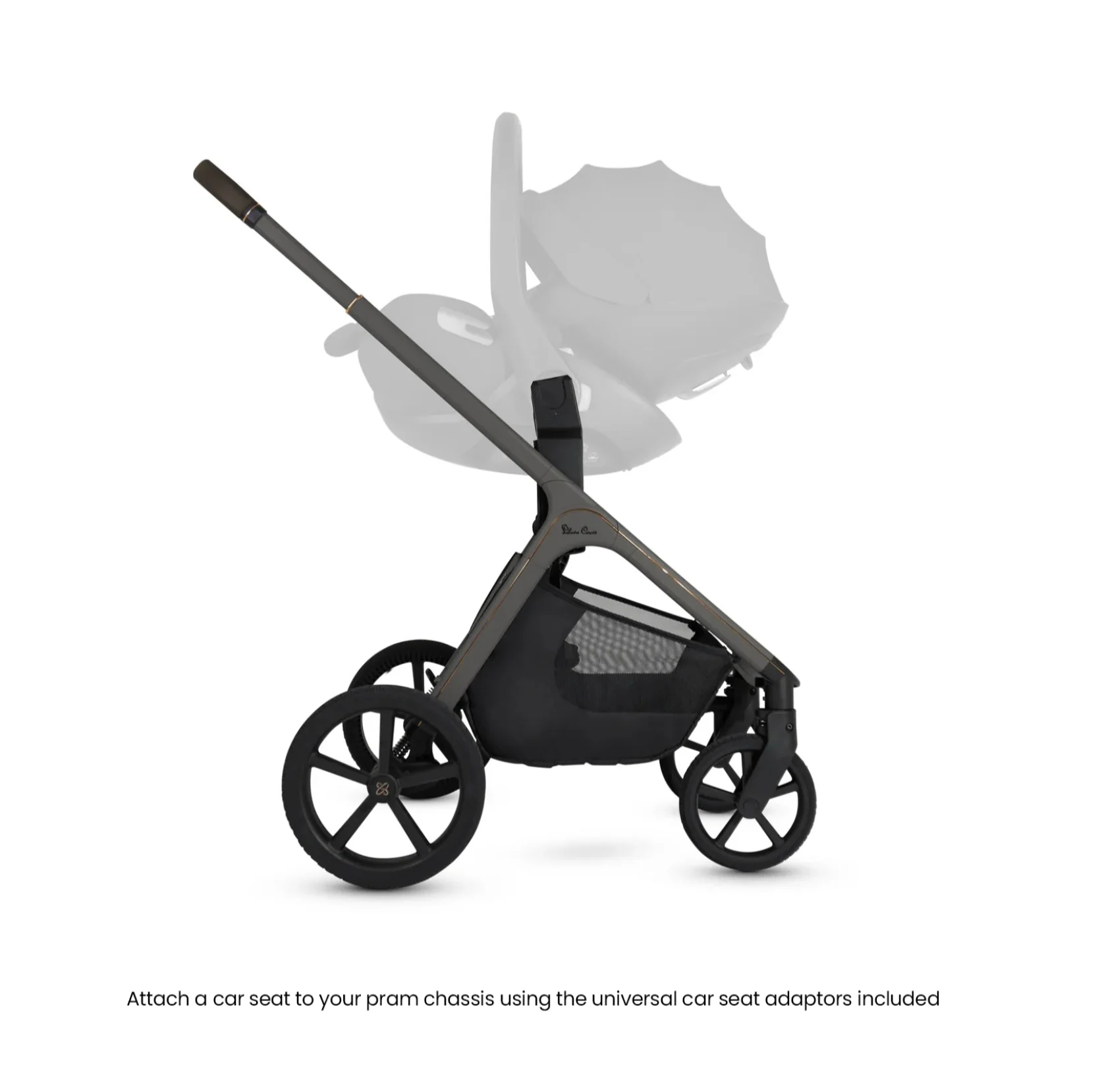 Silvercross Cove Pewter with Carrycot (6 Piece) FREE Phone Holder - Image 10