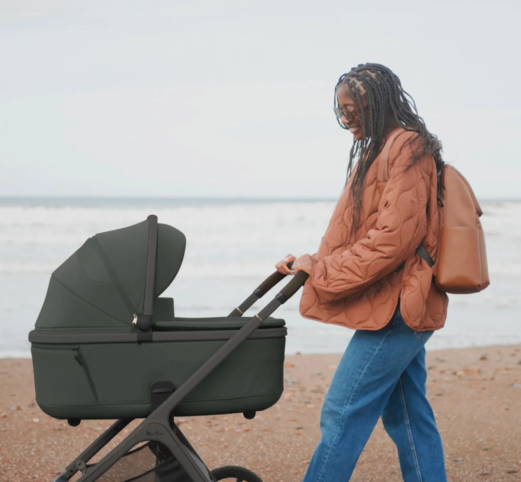 Silvercross Cove Pewter with Carrycot (6 Piece) FREE Phone Holder - Image 3