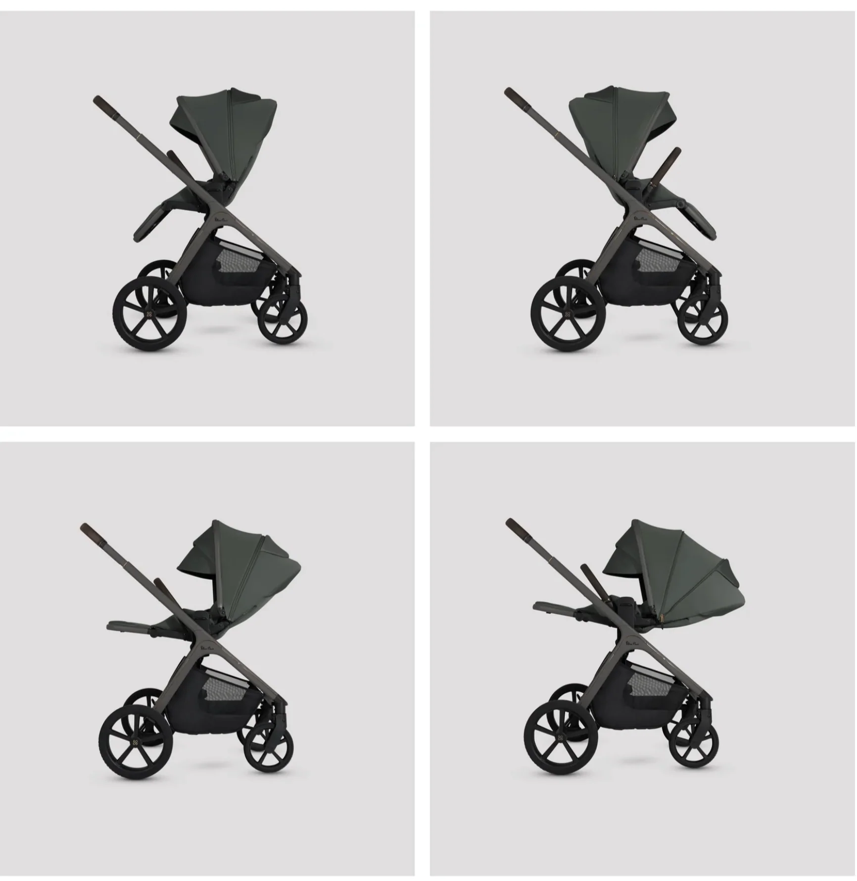 Silvercross Cove Pewter with Carrycot (6 Piece) FREE Phone Holder - Image 9