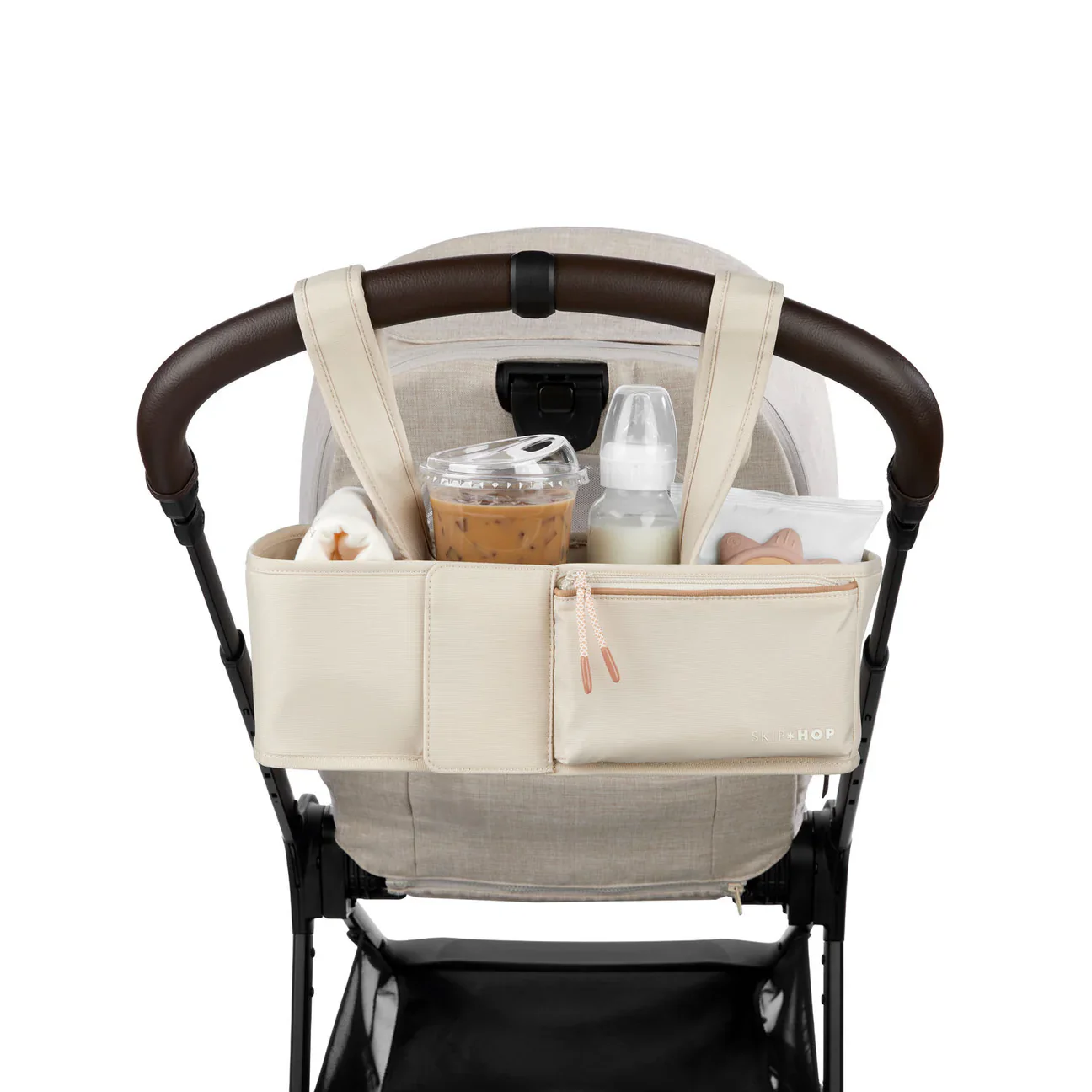 Skip Hop Ultimate Stroller Organiser - Oat - Image 11