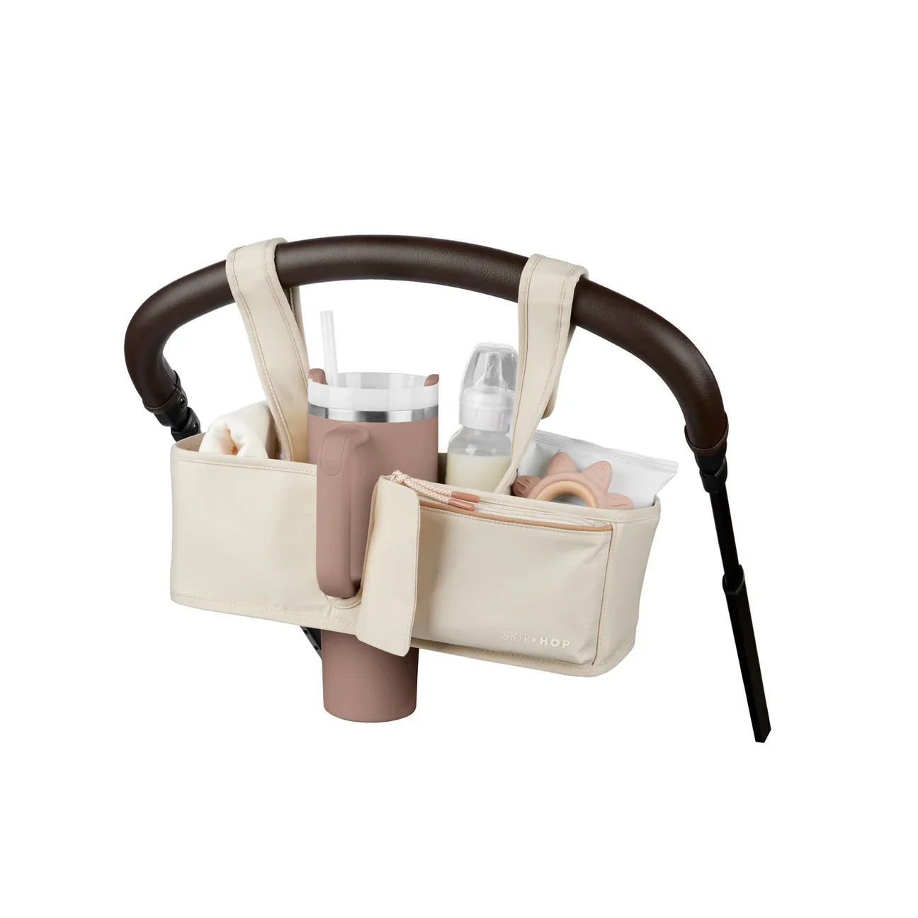 Skip Hop Ultimate Stroller Organiser - Oat - Image 6