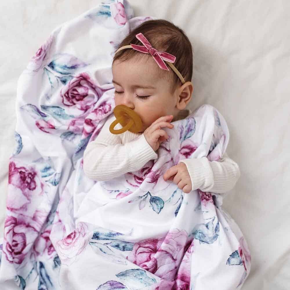 Snuggle Hunny - Mauve Velvet Bow - Image 3