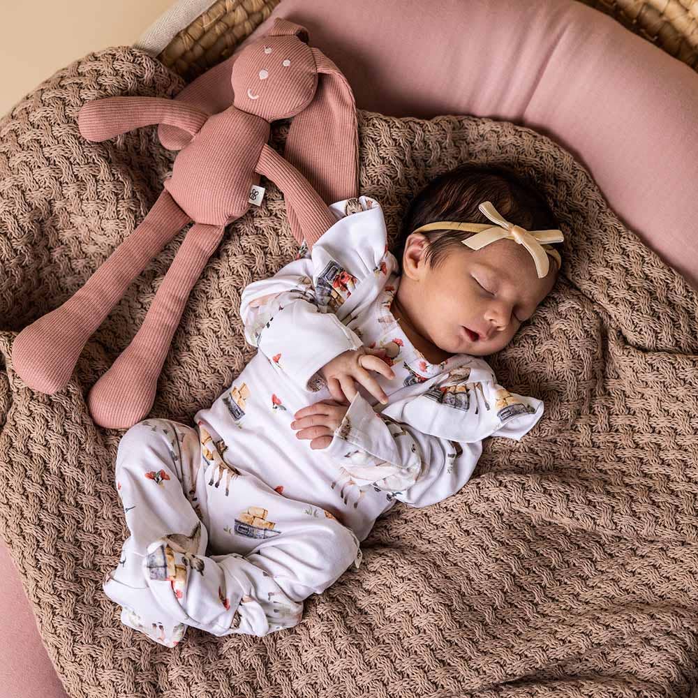 Snuggle Hunny Pony Pals Organic Growsuit - Image 4