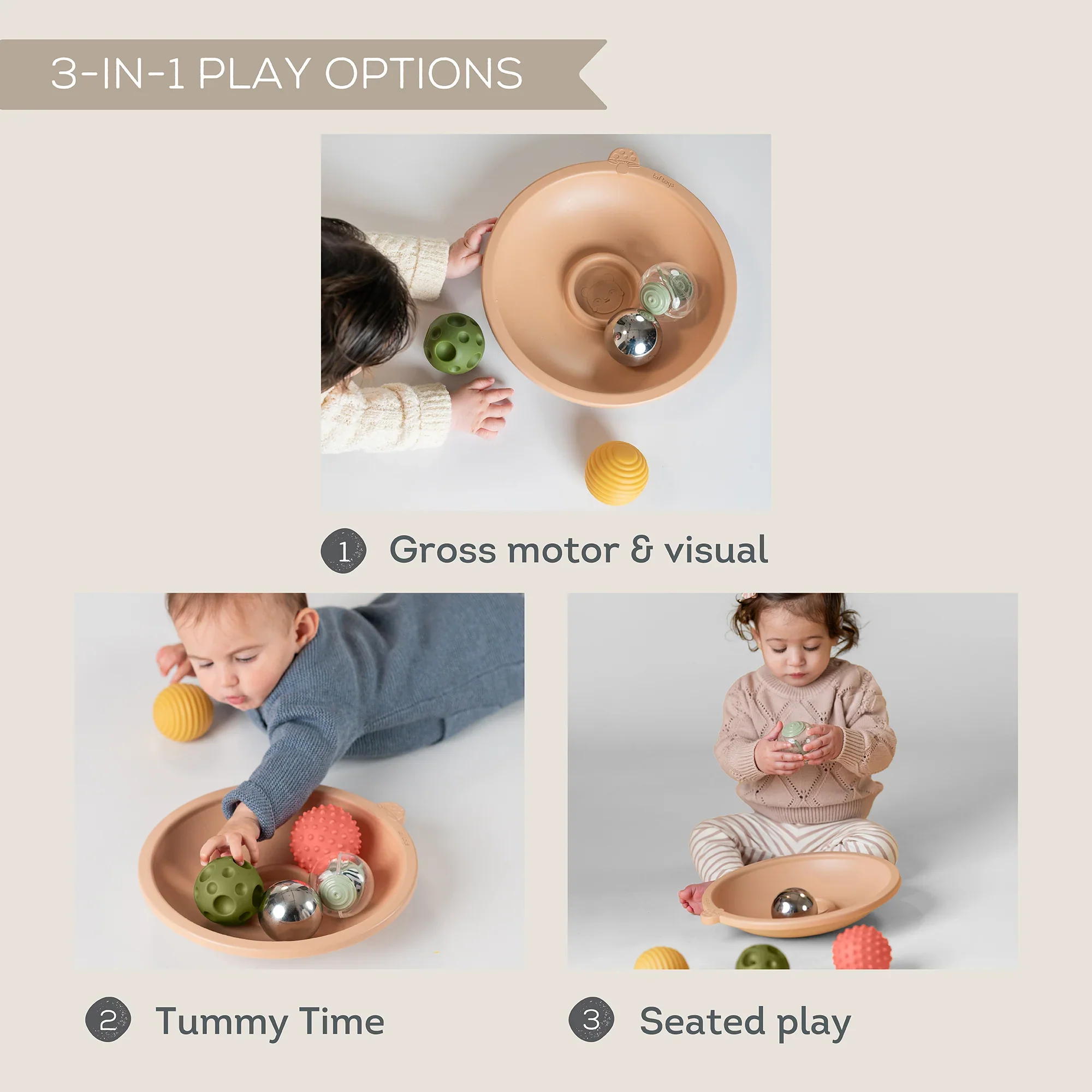 Taf Toys Tummy-Time Action Tray 3M+ - Image 8