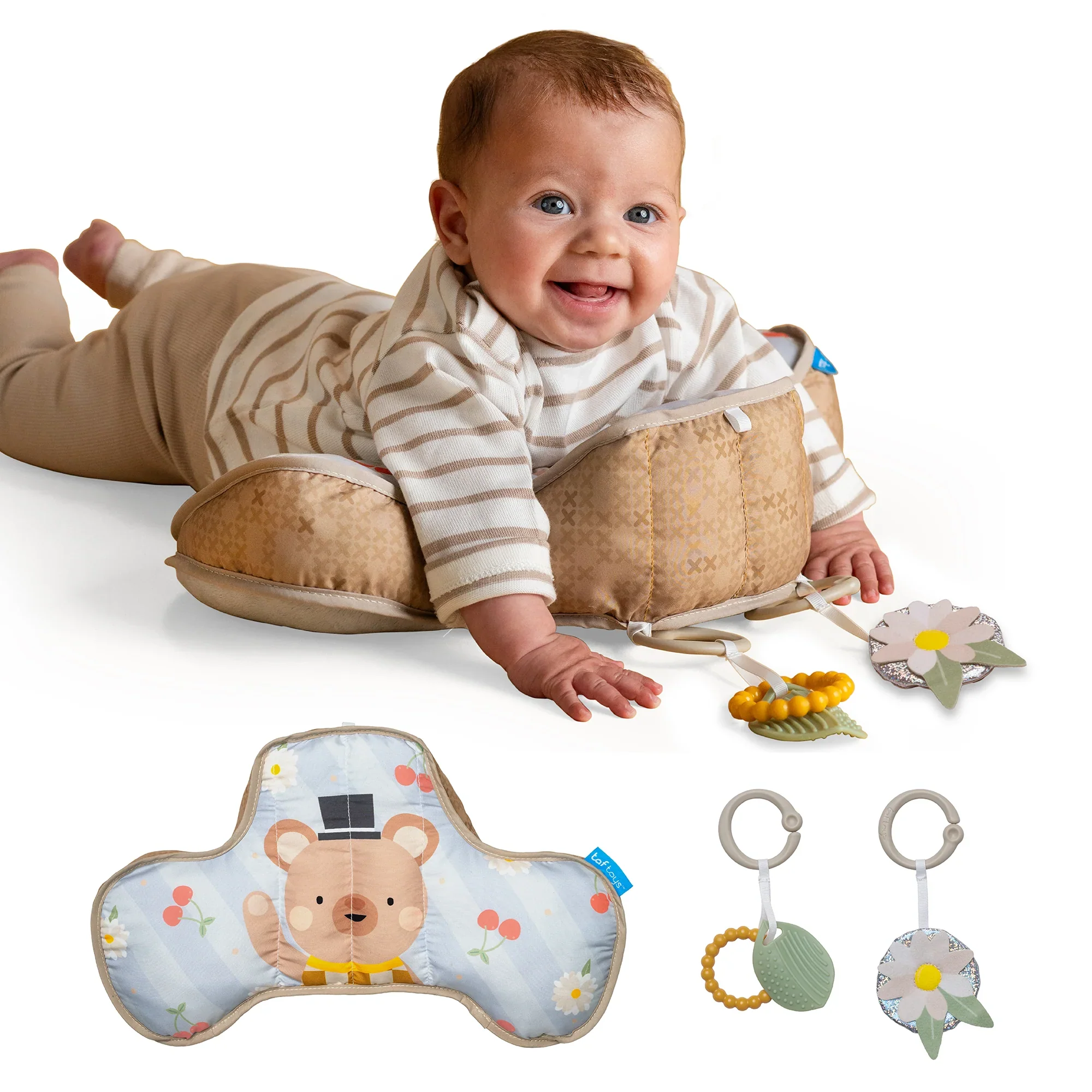 Taf Toys Tummy Time Pillow - Bear 0M+ - Image 2