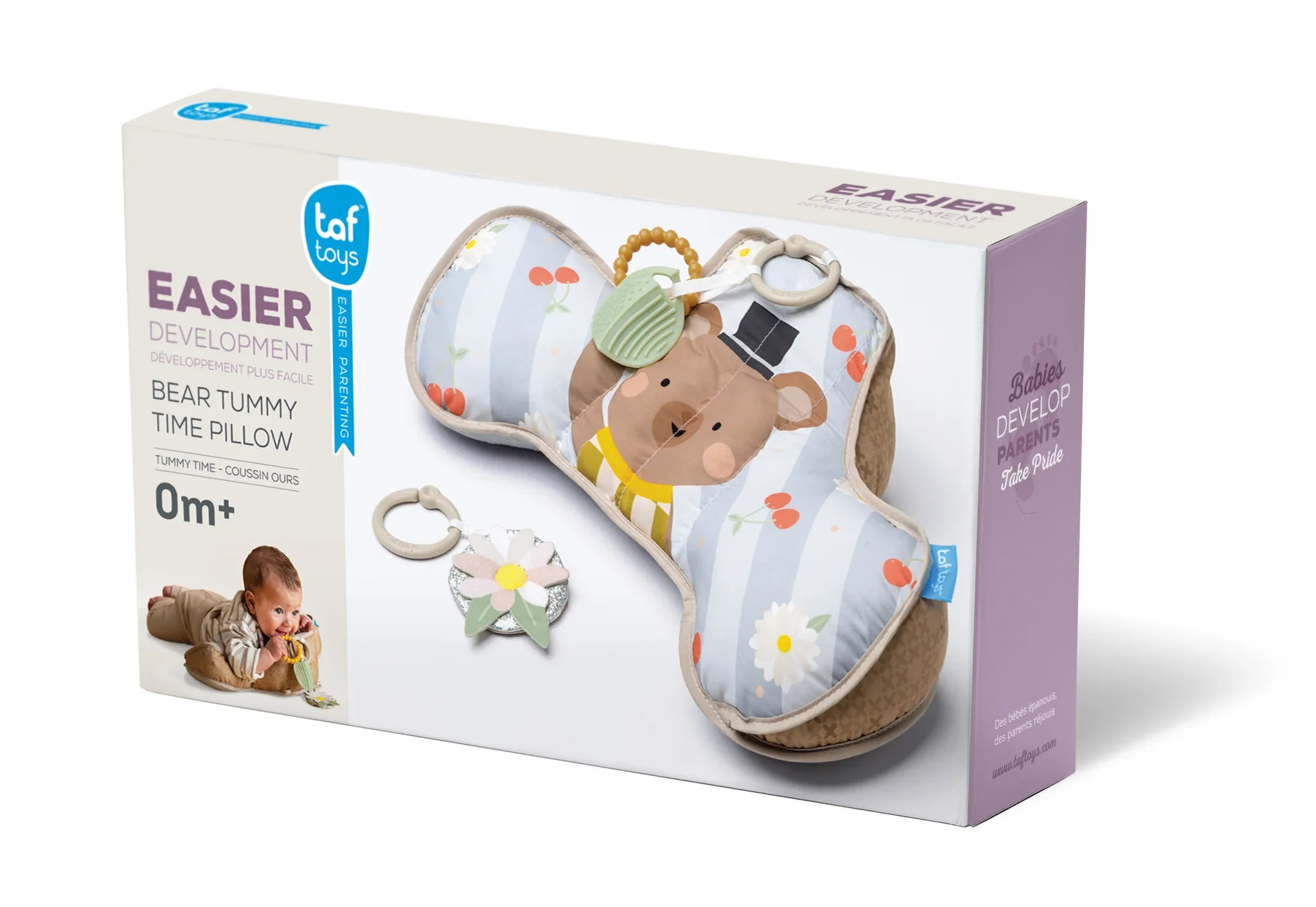 Taf Toys Tummy Time Pillow - Bear 0M+ - Image 6