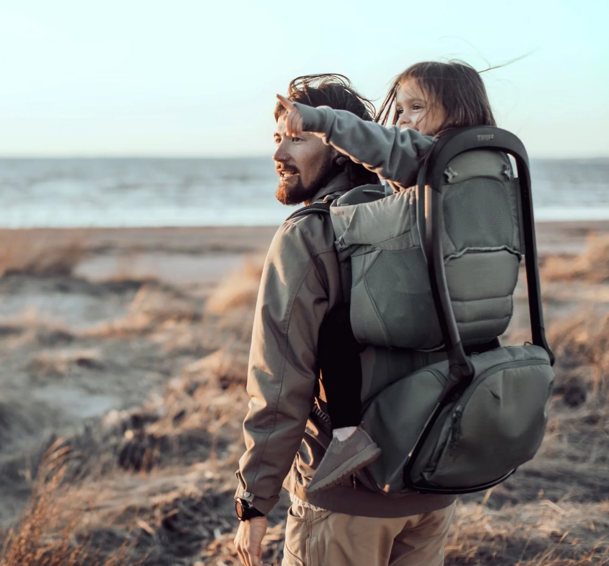 Thule Sapling Child Carrier-Agave - Image 3