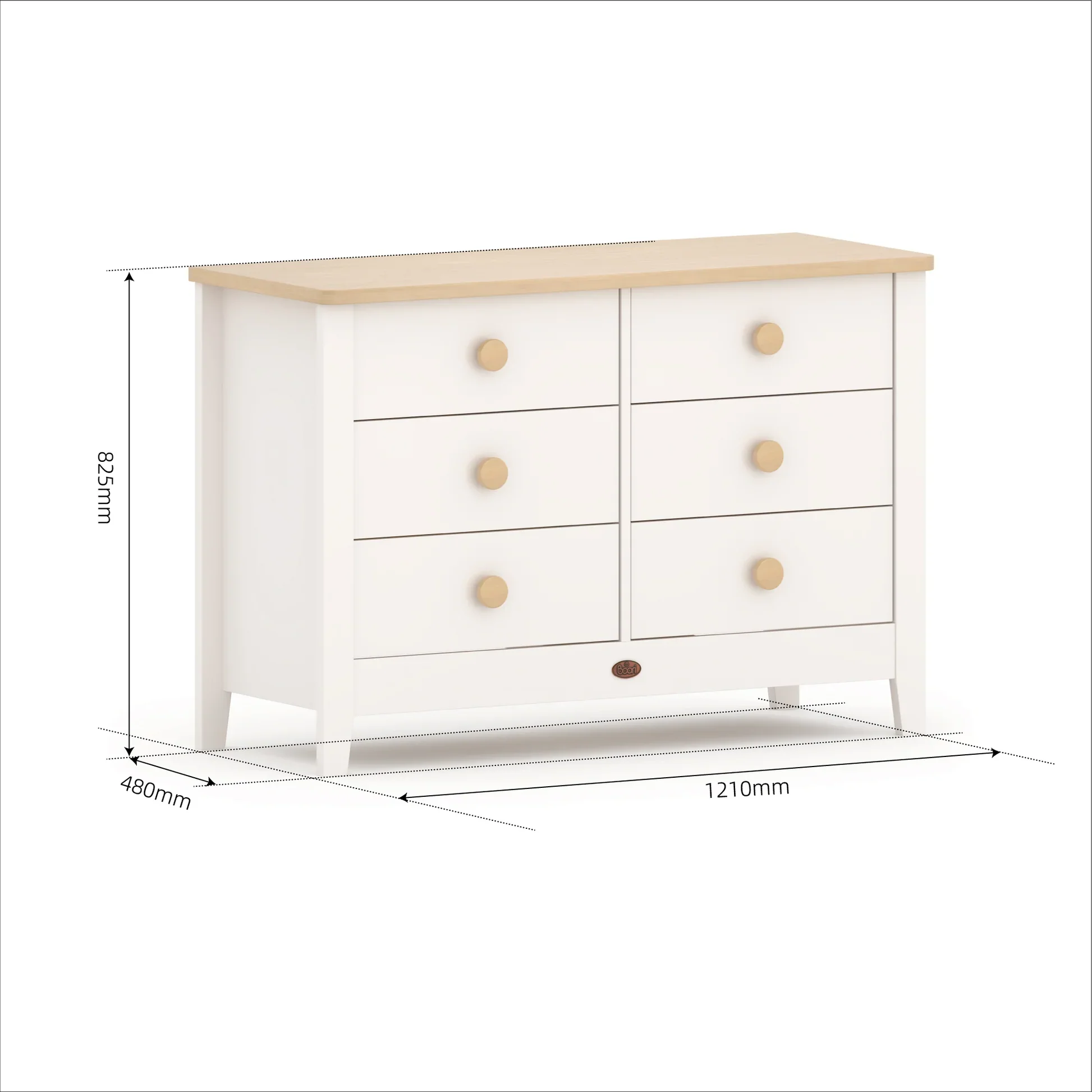 Boori Universal 6 Drawer Chest - Image 8